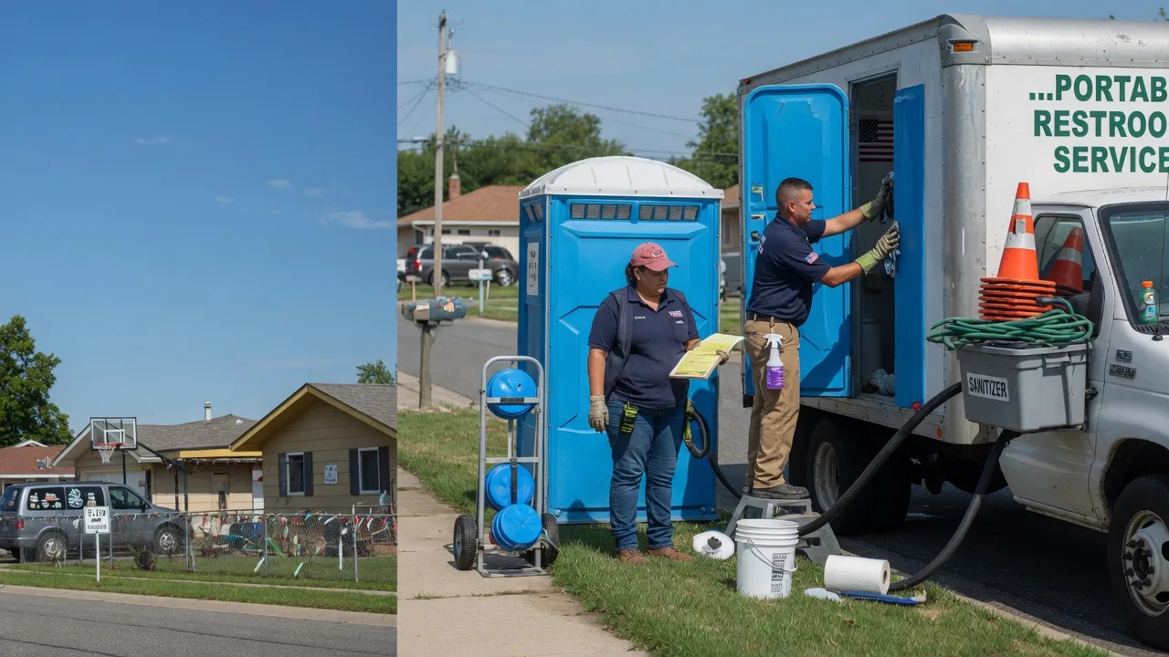 Portable Toilet Rental in New Providence, IA near me